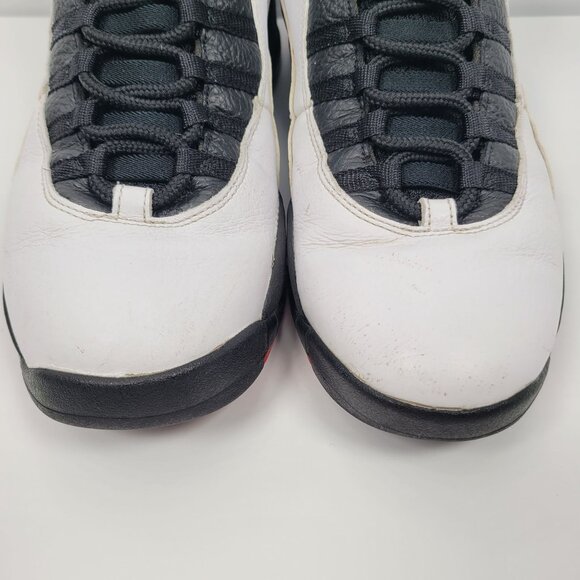 Air Jordan Retro 10 Men's White Black Basketball Sneakers 310805-102 US Size 10 - Picture 7 of 12